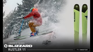 2019 Blizzard Rustler 11 Ski Review [upl. by Atsilac]