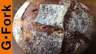 Best No Knead Bread Recipe  GardenFork [upl. by Bensky874]