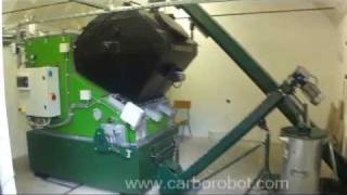 CARBOROBOT Biomass central heating 300kWmp4 [upl. by Halehs]