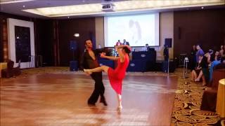 Rumba Routine  Lady in Red Arthur Murray Dubai [upl. by Sipple]