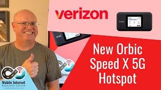 Verizon Releases A New 5G Mobile Hotspot – The Orbic Speed X 5G [upl. by Katlin975]