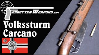 Krieghoff 8mm Mauser Carcano for the Volkssturm [upl. by Nelli]