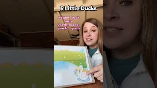 FIVE Little Ducks nurseryrhyme [upl. by Karlen]