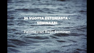 25 vuotta Estoniasta Reijo Salminen [upl. by Rubinstein]