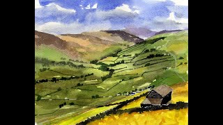 Swaledale Tony Burke Watercolours [upl. by Kado515]