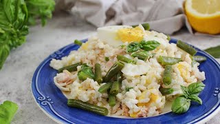 INSALATA DI RISO CON TONNO E UOVA SODE La cucina di Rita [upl. by Esilanna]