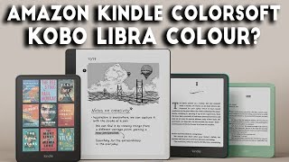 Whats the BEST EReader for Color Lovers Kindle Colorsoft or Kobo Libra Color [upl. by Nylareg]