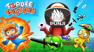 PUNJI spielt TEWTIYS neues TOWER DEFENSE Game  Topple Tactics [upl. by Aihsia272]