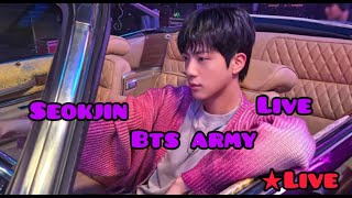 Bts seokjin is live live livestreaming livechat [upl. by Htebaras795]