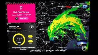 How to View Weather Radar Map on Your Amazon Echo Show Devices [upl. by Anuahsar]