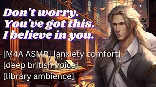 Guardian Angel Helps You Focus M4A ASMR deep british voice anxiety comfort mindfulness [upl. by Kaycee]