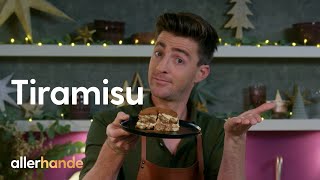 Tiramisu maken  Hugo Kennis  Allerhande Kerst Kookschool [upl. by Notak488]