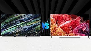 Sony A95L vs X95K  Flagship TVs Whats New [upl. by Fonseca]