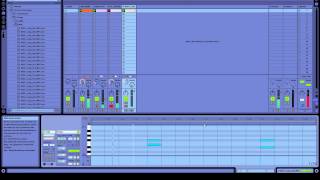 Ableton Tutorial 1  Pures Techno  Grundaufbauknackige bassline german [upl. by Medarda751]