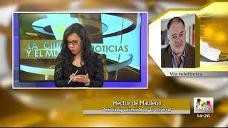 ¿Narcotráfico en CDMX  Héctor de Mauleón  Entrevista 18 de junio [upl. by Mastic798]