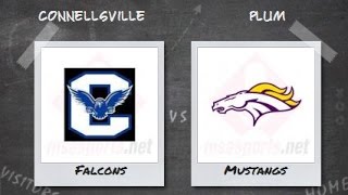 Football Connellsville boys Football at Plum boys Football October 14 2016 [upl. by Feola]