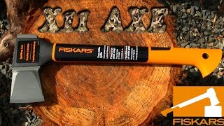 Fiskars X11 Splitting Axe Review [upl. by Aynom]