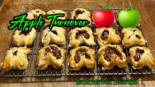 Quick amp Easy Apple Turnover with Pepperidge Farm Puff Pastry Sheets everyones foodie [upl. by Ehgit]