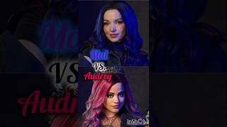 Disney Descendants Mal VS Audrey 💜💖 disneydescendants [upl. by Cerelia]