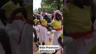 Bible Procession NyabururuCatholicchurch [upl. by Nwahsear]