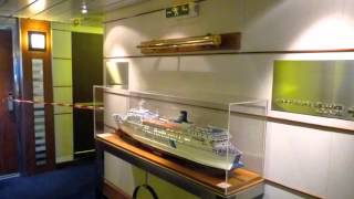 King Seaways  DFDS Heritage displays [upl. by Airetal]