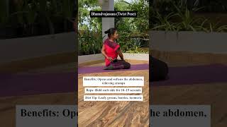 Endometriosis Yoga amp Diet  Manage PCOD and Period Pain pcodyoga yogaforwomen yoga shorts yogi [upl. by Assirehs]