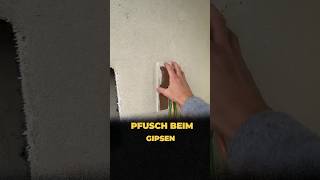 Muss der Gipser nochmal ran 👀 hausbau elektriker putz gipser tür sprechanlage kabel [upl. by Berky725]