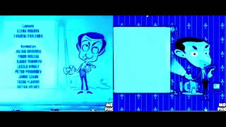 mr bean end credits comparison storyboard blue [upl. by Euqinoj]