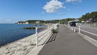 Cycling around Sado Island Niigata Pref Japan  GoPro Hero10 27K 60fpsDay2 Part4 [upl. by Selrahcnhoj]