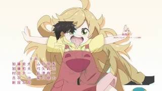 Amaama to Inazuma Opening EngSpaGerJap Sub Harebare Fanfare [upl. by Case483]