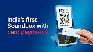 Indias First Paytm Card Soundbox  Paytm Karo  paytm paytmsoundbox [upl. by Imot]