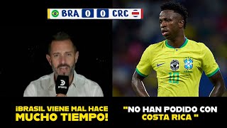 🚨ASÍ REACCIONÓ EL MUNDO al EMPATE de BRASIL vs COSTA RICA🇨🇷 BATACAZO [upl. by Ytomit]