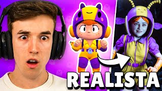 ASI SERIAN LOS BRAWLERS EN LA VIDA REAL  BRAWL STARS [upl. by Anora690]