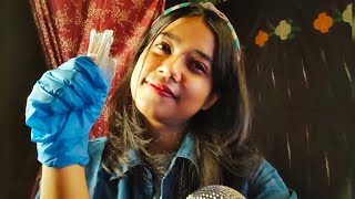 ASMR HINDI CLEANING YOUR EARS  Hearing Test [upl. by Nylrebmik]