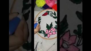 punchneedle diy flower 🌹🌹 [upl. by Waller]