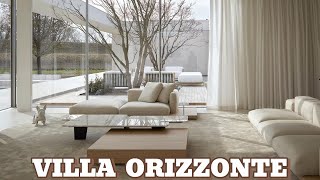 VILLA ORIZZONTE  The Beauty of Harmonizing Modern Architecture with Nature in a Serene Atmosphere [upl. by Ber]