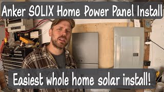 Save MONEY by installing Anker SOLIX Home Power Panel with SOLIX F3800 [upl. by Westley98]