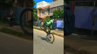 Subscribe for more stunt 💓 shorts wheelie hipper pro [upl. by Enerod]