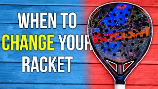 WHEN YOU SHOULD CHANGE YOUR PADEL RACKET the4Set [upl. by Agnella]