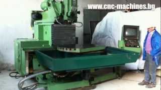 Maho 1000 C  CNC 4 Axis Milling Machine  4 осна Фреза с ЦПУ  wwwcncmachinesbg [upl. by Ecirum79]