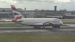 Heathrow Rejected Takeoffs  HD  7 Aborted Takeoffs  Credit Flight Focus 365 [upl. by Aerehs]