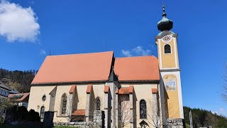 St Gallen Steiermark Geläute der Pfarrkirche zum hl Gallus [upl. by Borroff]