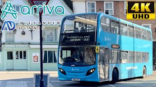 Arriva Kent amp Surrey 101 Maidstone to Gillingham via Chatham Station amp Brompton ADL Enviro400 [upl. by Belford368]