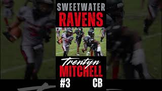 10U Sweetwater Ravens Trentyn Mitchell with the big time int vs Williston Raiders Shorts [upl. by Ahsiemat406]