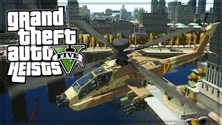 GTA 5 Online Heist DLC New Missions amp Leaked Heists Vehicle Update GTA 5 Gameplay [upl. by Elburr381]