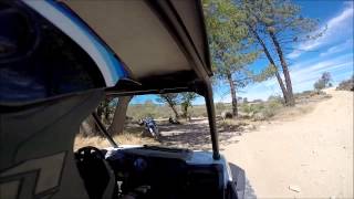 Polaris RZR XP4 1000 Rippin Up the Trail Pinnacles OHV Lake Arrowhead CA [upl. by Cherry333]