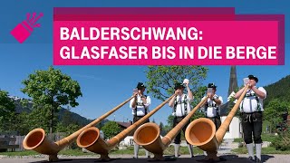 Balderschwang Glasfaser bis in die Berge [upl. by Enawd815]