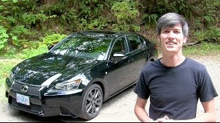 2014 Lexus GS350 F Sport  Review amp Test Drive [upl. by Edivad]