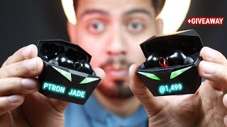 pTron Bassbuds Jade 🎧Gaming True Wireless Headphone with 40Hrs Playtime  UNBOXING amp REVIEW  हिन्दी [upl. by Dante]