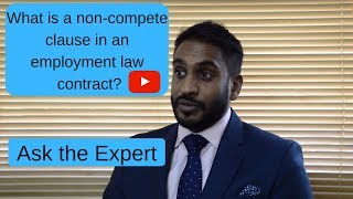 What is a noncompete clause Ask the Expert [upl. by Cocke]